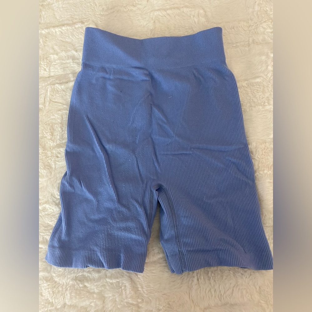 Ribbed Biker shorts